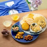涼菓とおせんべいの風呂敷セット 「蕪村夏集」