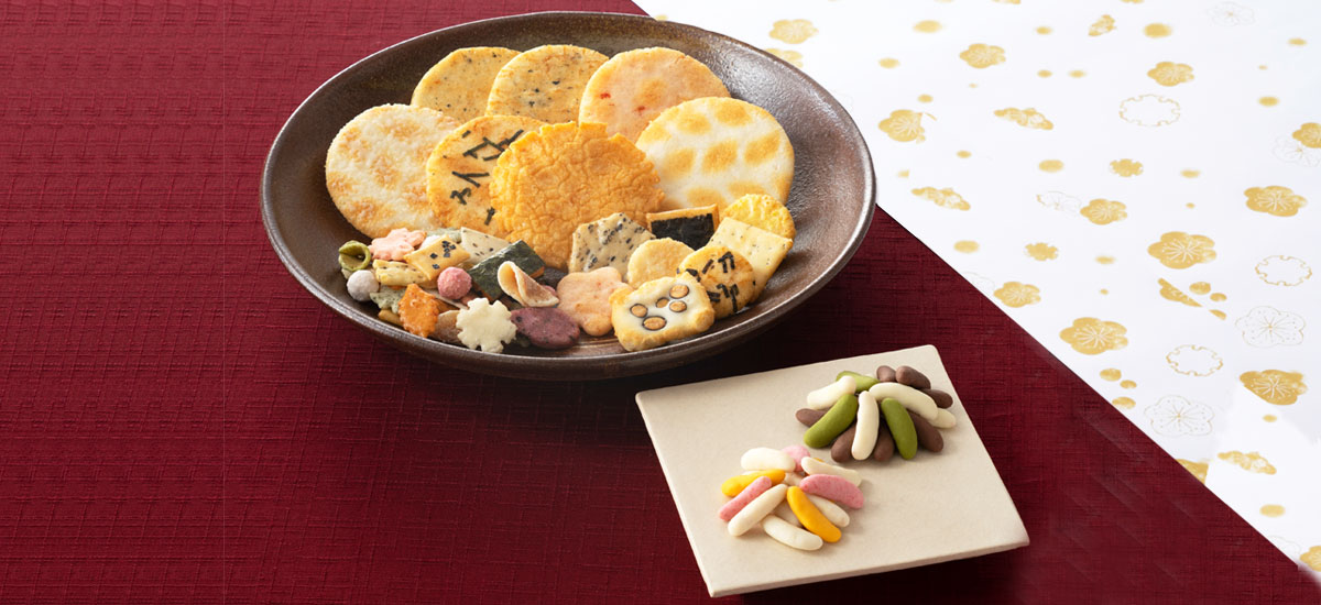 人気お煎餅とチョコあられ詰め合わせ