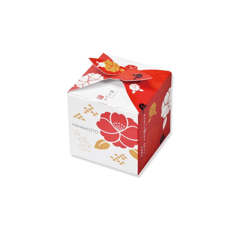 【冬季限定・チョコあられ】花こいと キューブ(11g×6袋)(抹茶ミックス3袋＆いちごミックス×3袋)