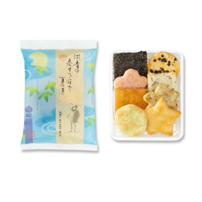 蕪村あられ春秋-夏の月- N箱 （8枚入×6袋入）