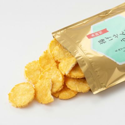 【無選別袋】京風揚げせんべい うす塩 (220g)