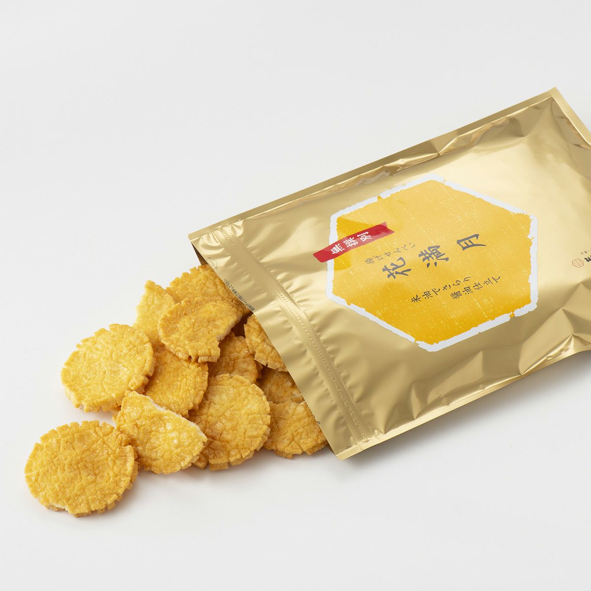 【無選別袋】京風揚げせんべい 花満月 無選別(220g)