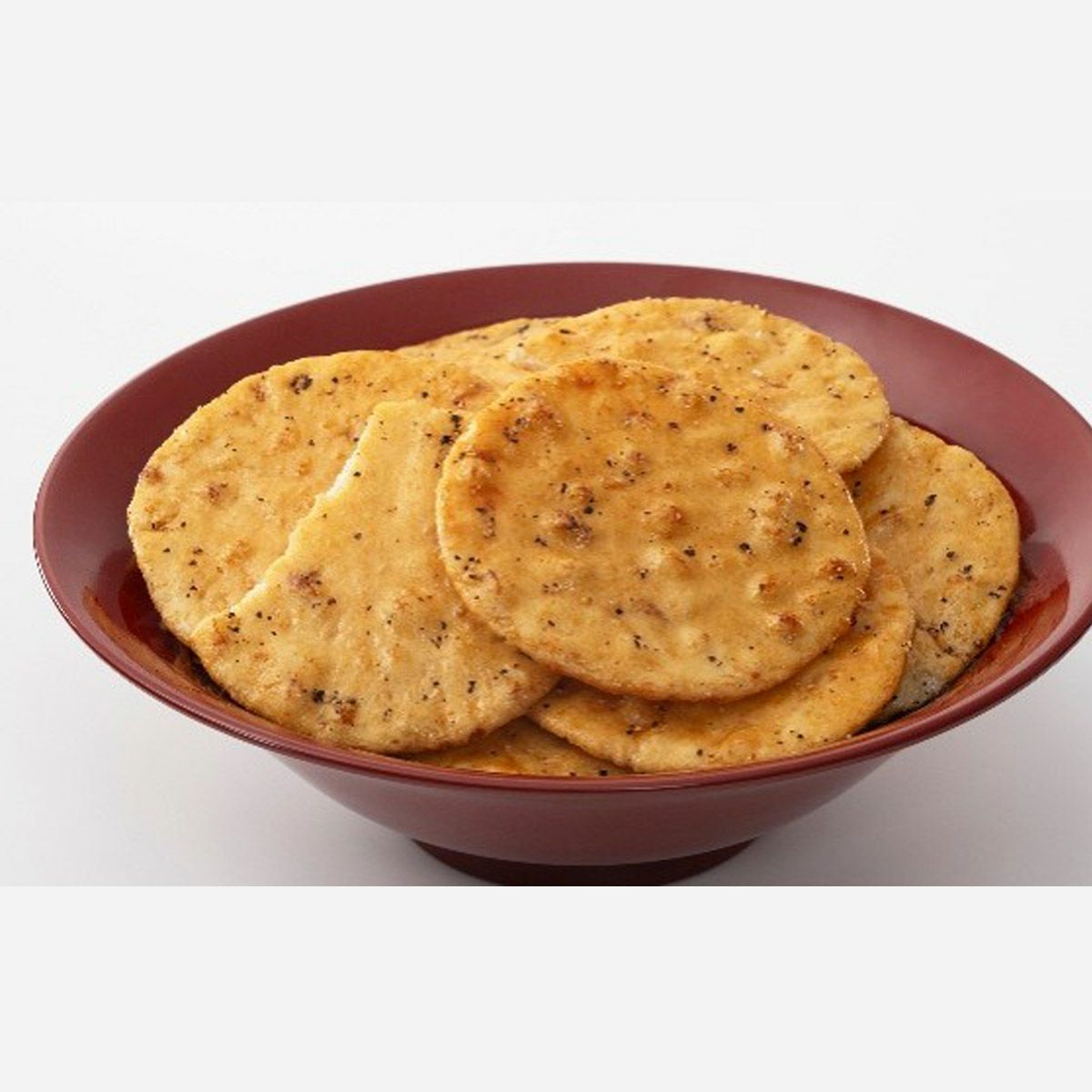 蕪村さんも大好き（黒胡椒せんべい）1袋120g　※熨斗・包装不可