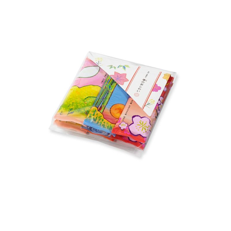 季のあじわい ご愛食用 (6袋) | 京都・六角 蕪村菴 -おかき・せんべい-