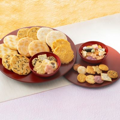 蕪村花あわせ 特大缶 (36袋）