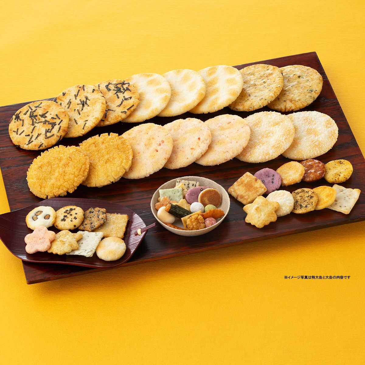 蕪村花あわせ 特大缶 (36袋）