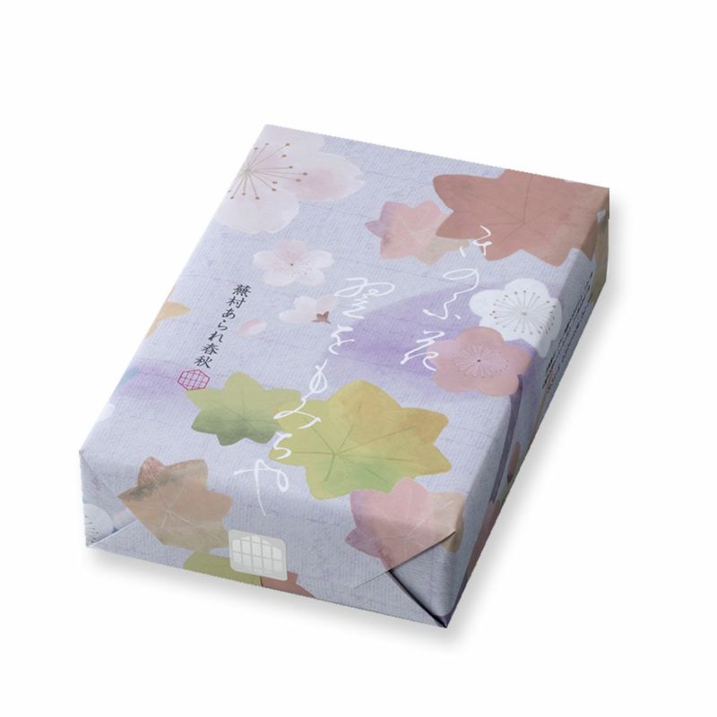 仏事包装 蕪村あられ春秋 H箱 (8枚入×12袋)