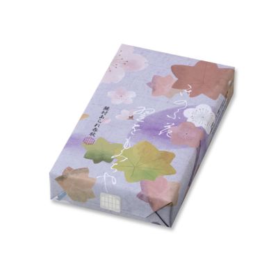 仏事包装 蕪村あられ春秋 N箱 (8枚入×6袋)