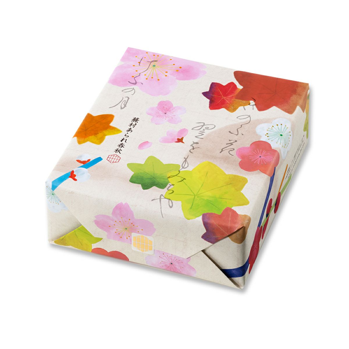 蕪村あられ春秋 特大缶 (8枚入×32袋)