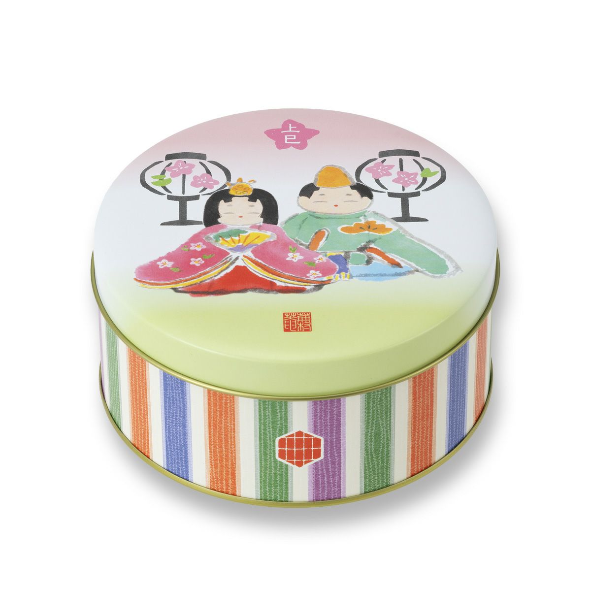 京都 ひなあられ 化粧缶 （82g×1袋）