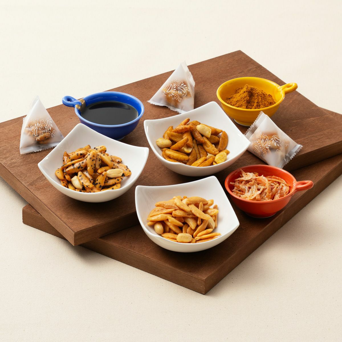 京の柿種 ご愛食用 アソート(かれー・甘醤油・旨えび) (1袋8g×18袋)